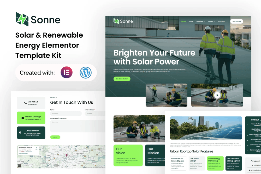 Sonne Solar Renewable Energy
