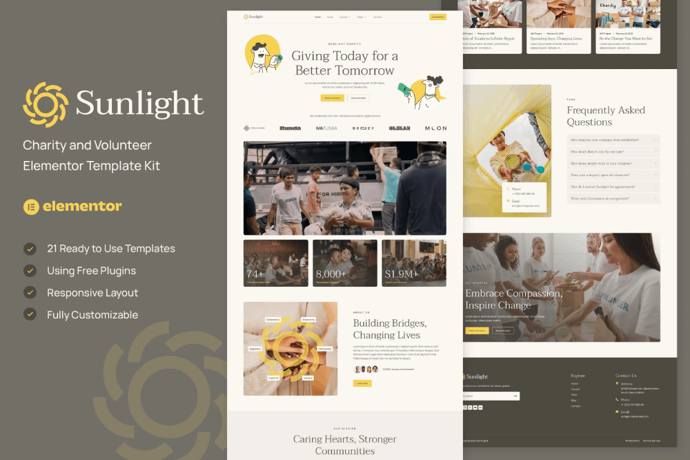 Sunlight Charity And Volunteer