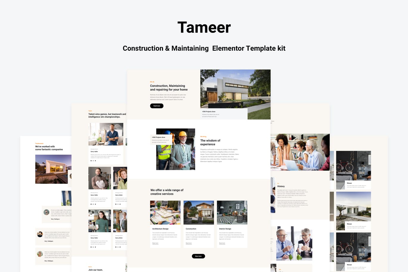 Tammer Construction Maintenance