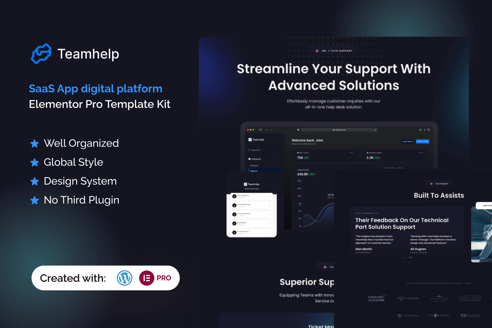 Teamhelp Help Desk Saas