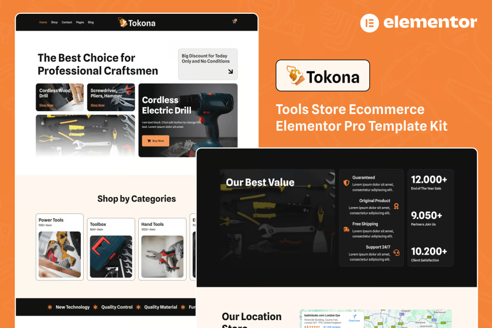 Tokona Tools Store Ecommerce