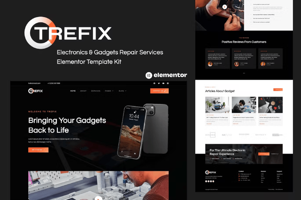 Trefix Electronics Gadgets Repair Services