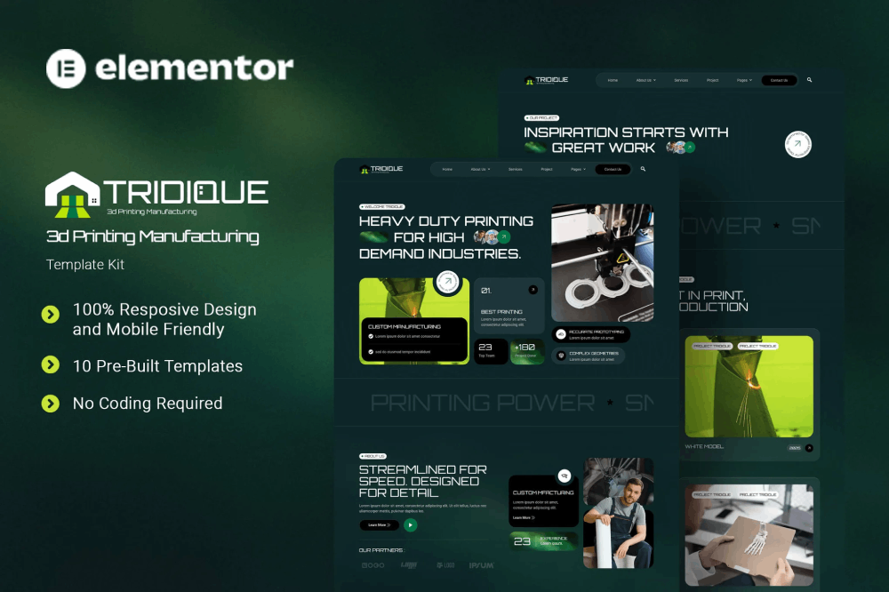 Tridique 3D Printing Manufacturing