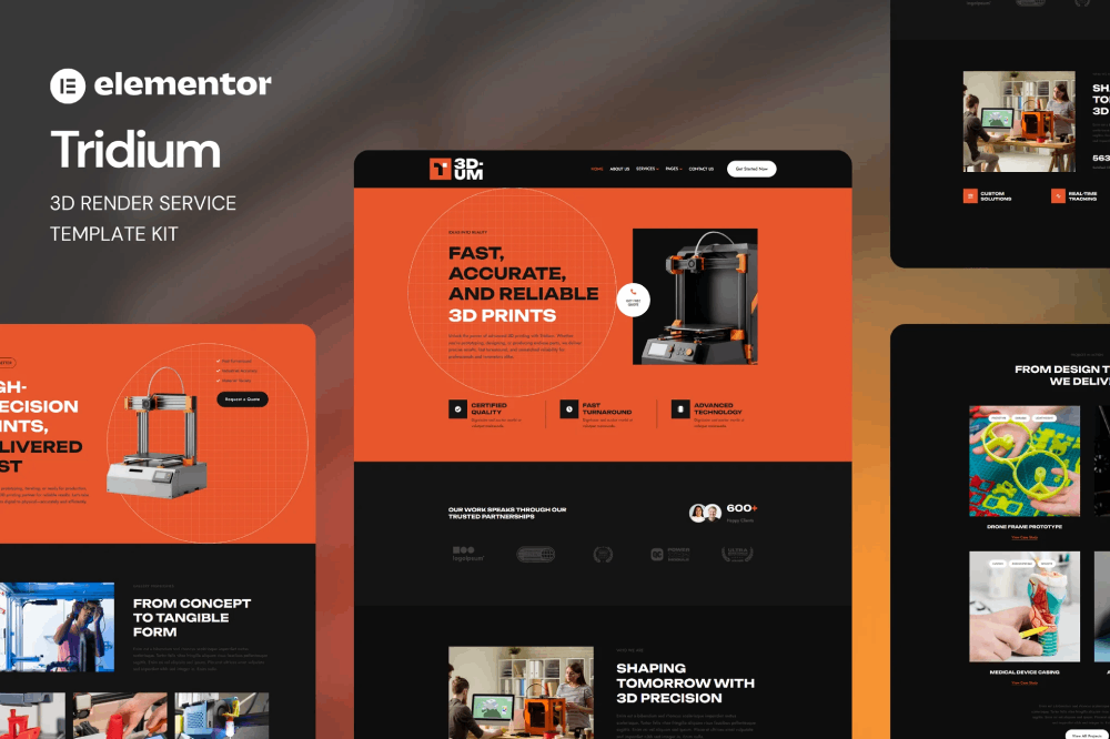 Tridium 3D Render Service