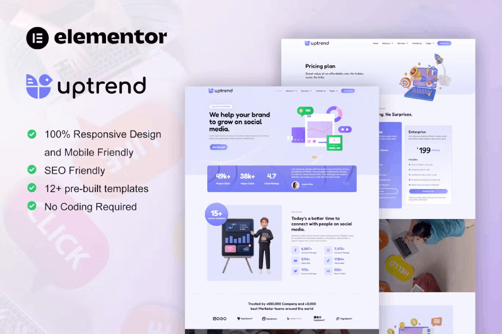 Uptrend Social Media Marketing Agency