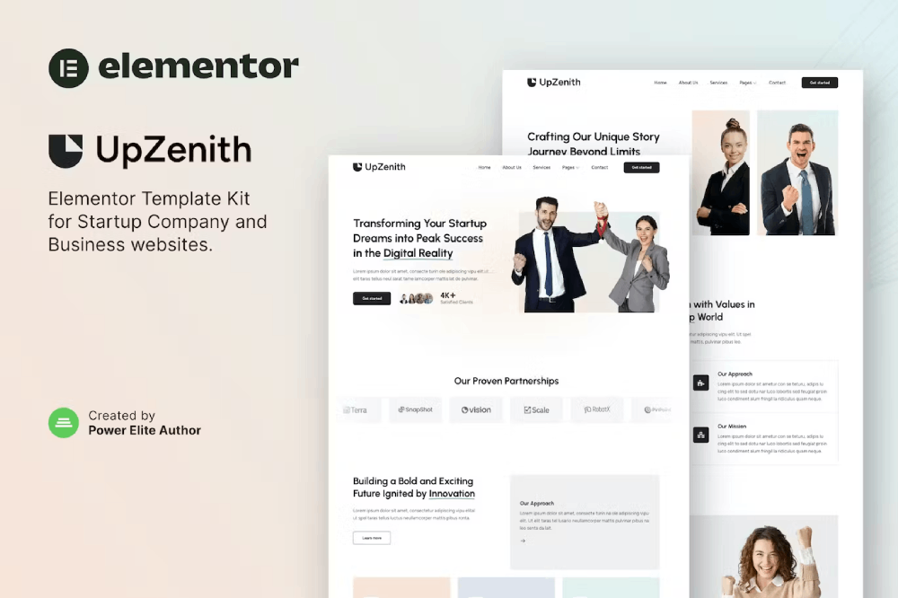 Upzenith Startup Company Business