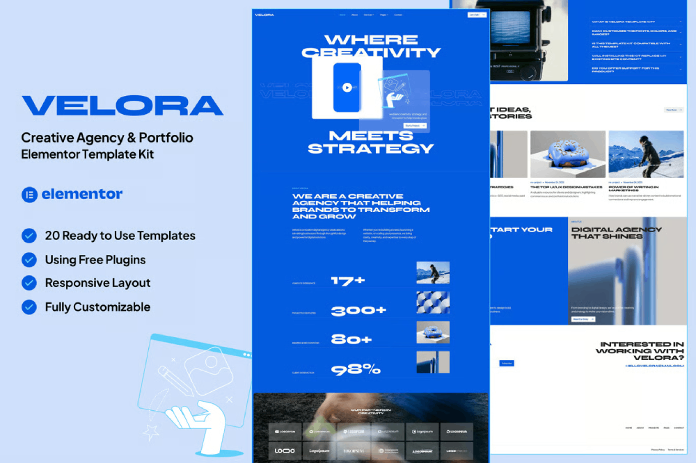 Velora Creative Agency Portfolio