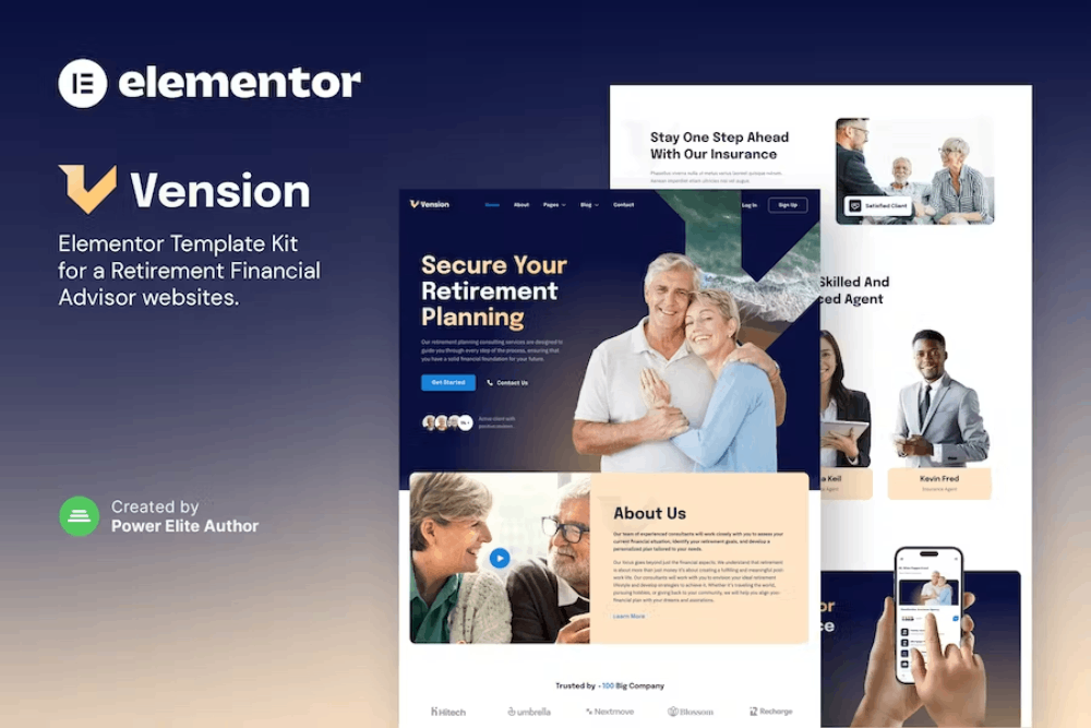 Vension Retirement Planning Consulting