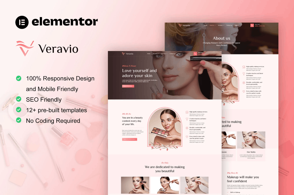 Veravio Makeup Artist Hair Stylist