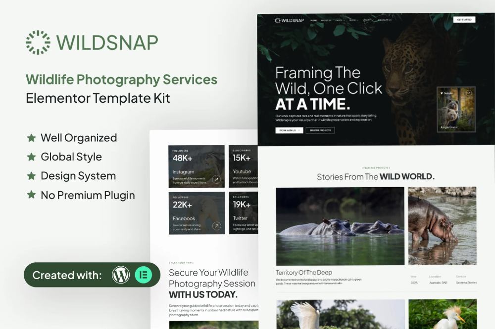 Wildsnap Wildlife Photography Services