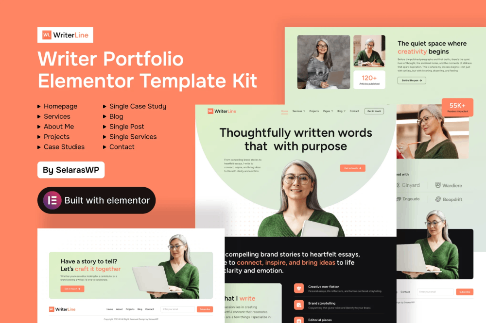 Writerline Writer Portfolio