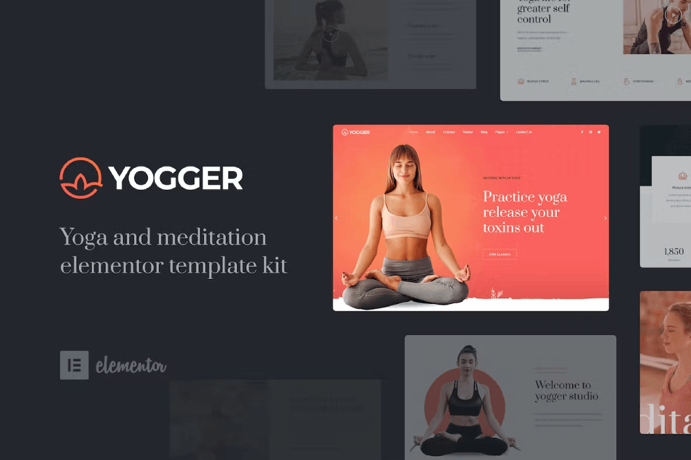 Yogger Meditation And Yoga