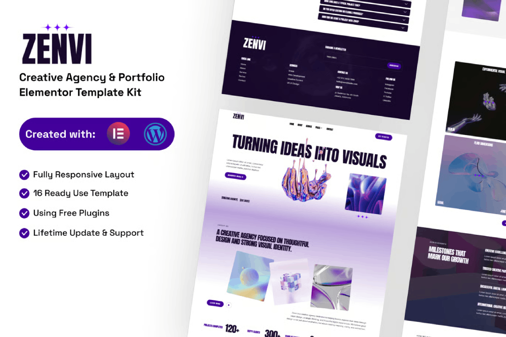 Zenvi Creative Agency Portfolio