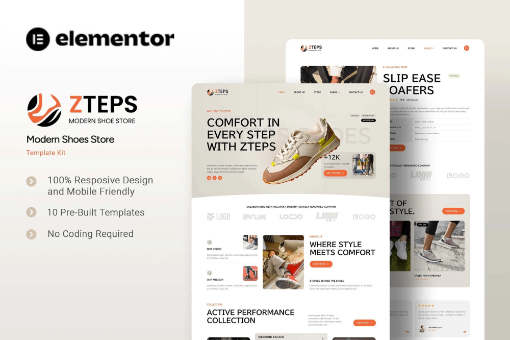 Zteps Modern Shoes Store